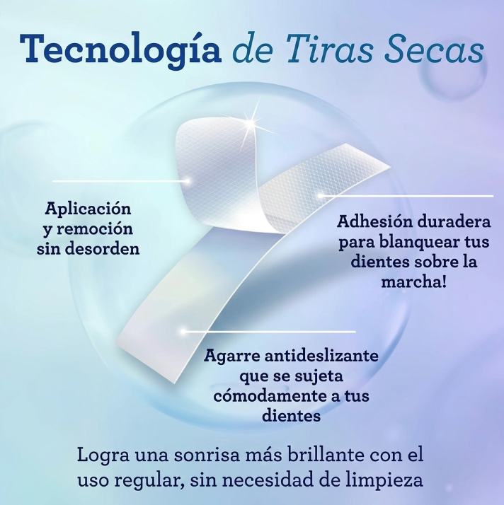 PerlaBlanca® Tiras blanqueadoras de dientes