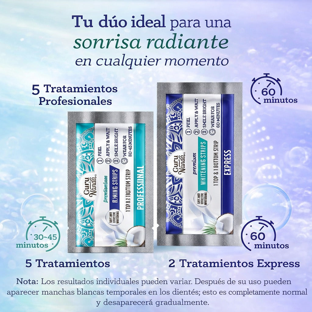 PerlaBlanca® Eloura Teeth Whitening Strips - PerlaBlanca® Eloura Tiras blanqueadoras de dientes